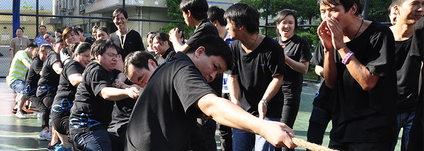 為了一千塊，拼了！——2015哈里通拔河賽