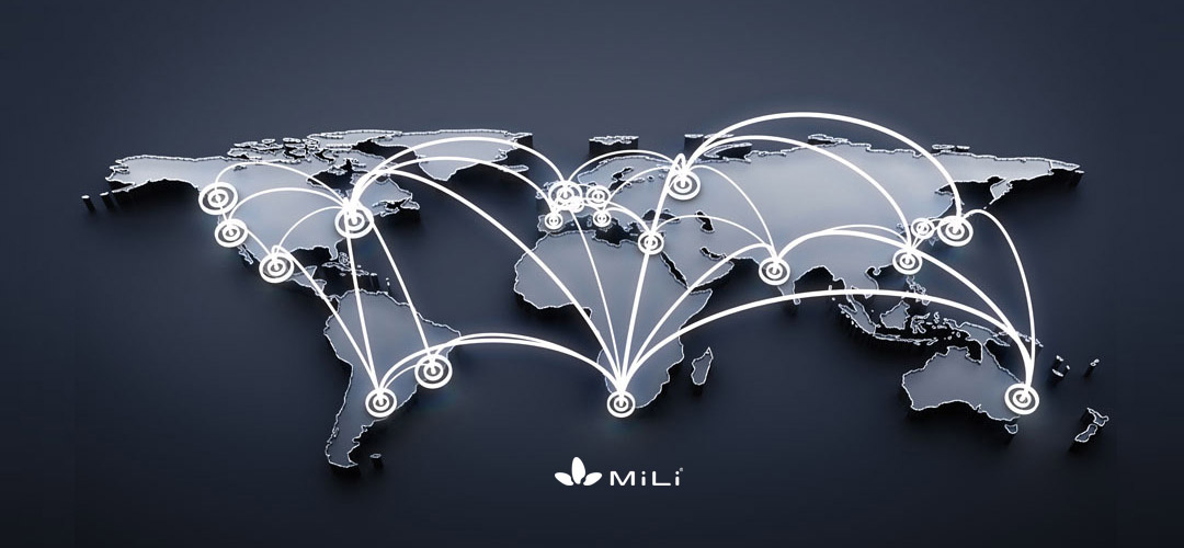 mili用戶遍布全球